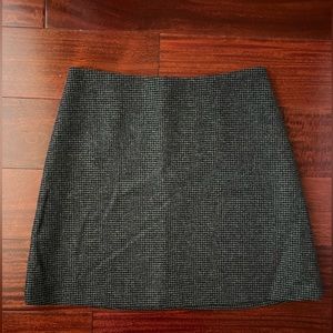 Aritizia Wilfred Classic Check Mini Skirt